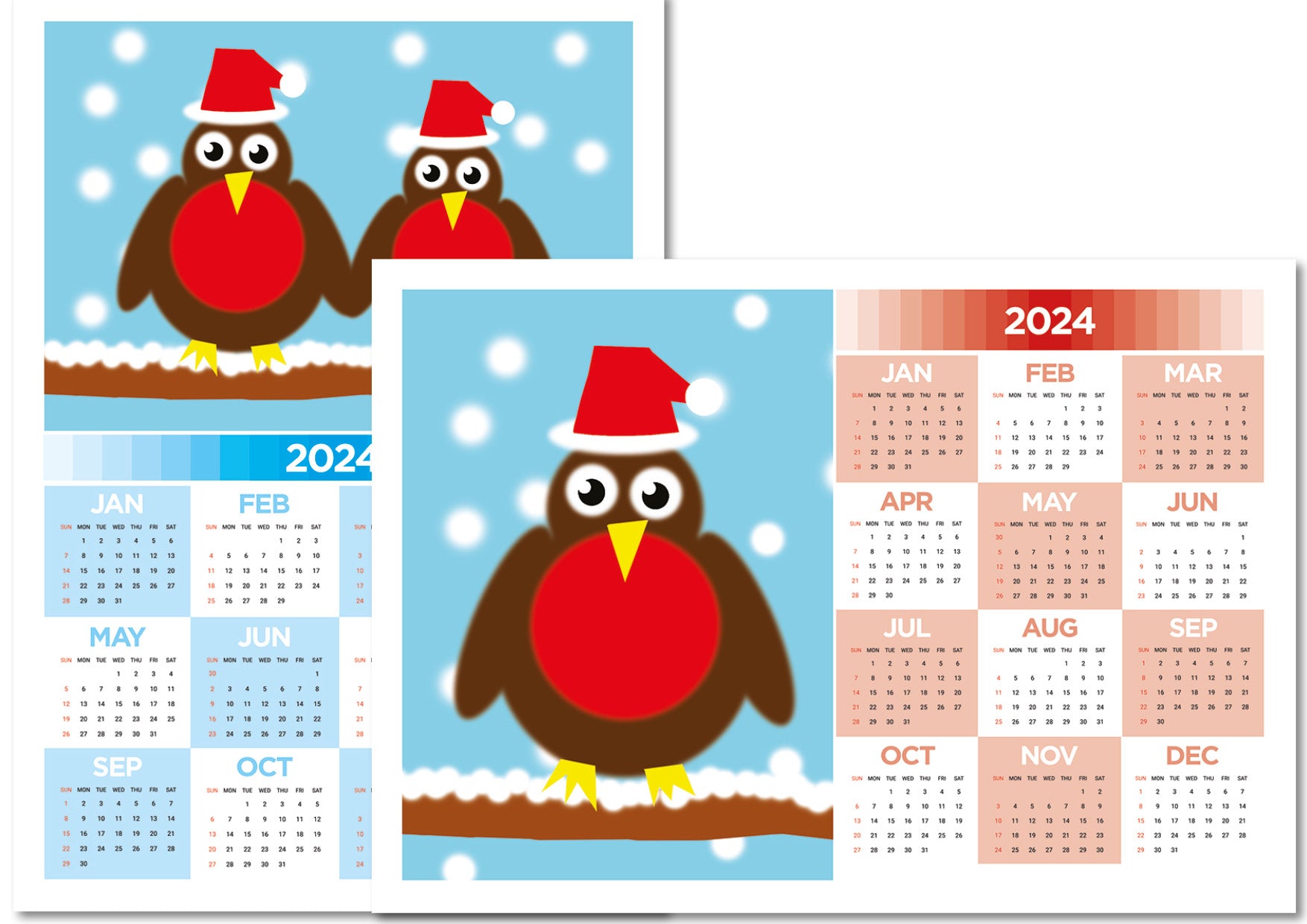 Christmas Calendars (A3)